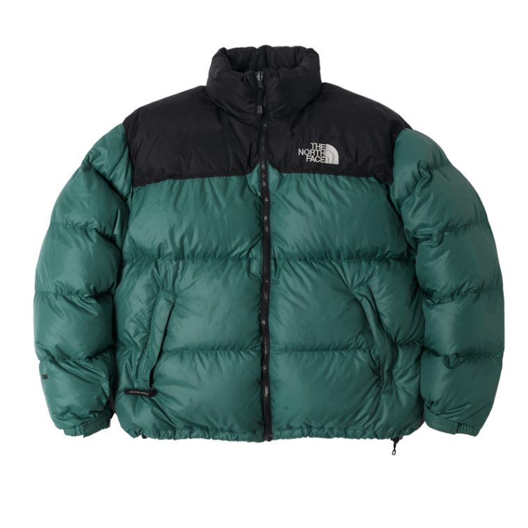 THE NORTH FACE / 1990's Vintage / Nuptse Down Jacket / XL / Forest Green