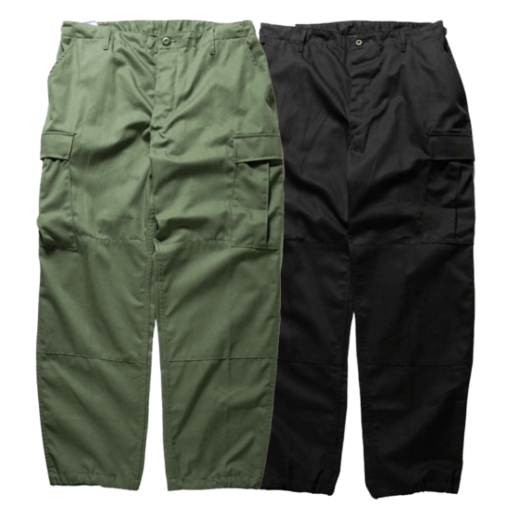 Propper / BDU Cargo Trousers / Non Rip-Stop / Large-Short & XL-Regular / Olive & Black