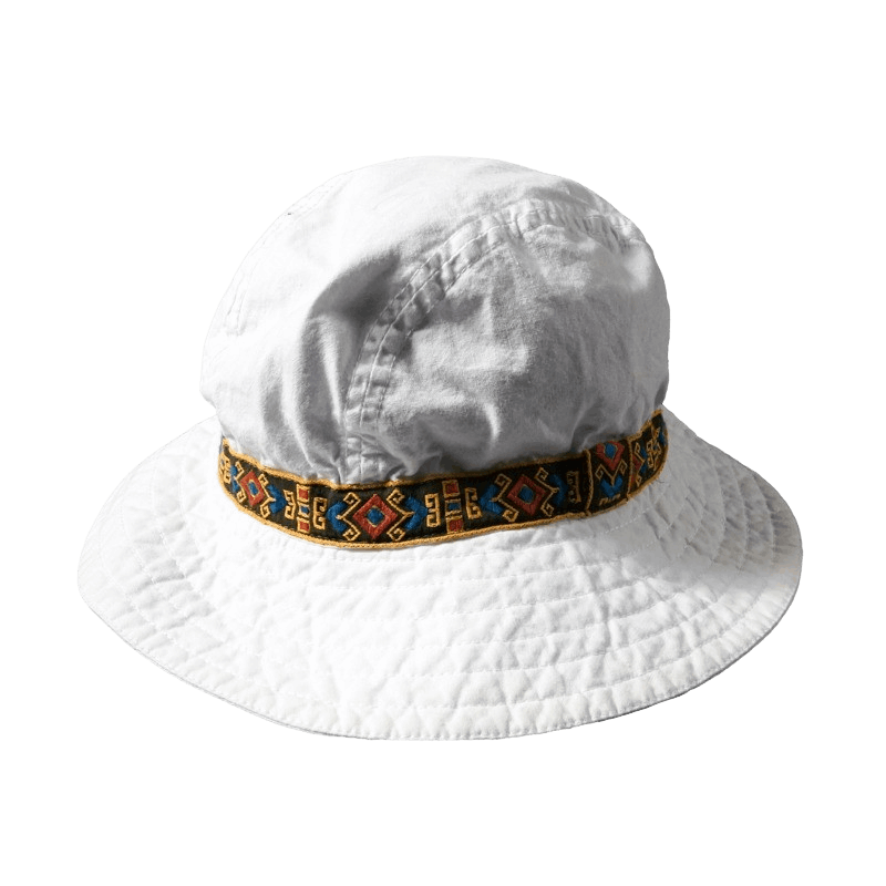 Torpedo / Deadstock / Bucket Hat / White / Made in France