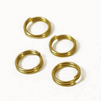 【オプション】真鍮二重リング 4個セット
