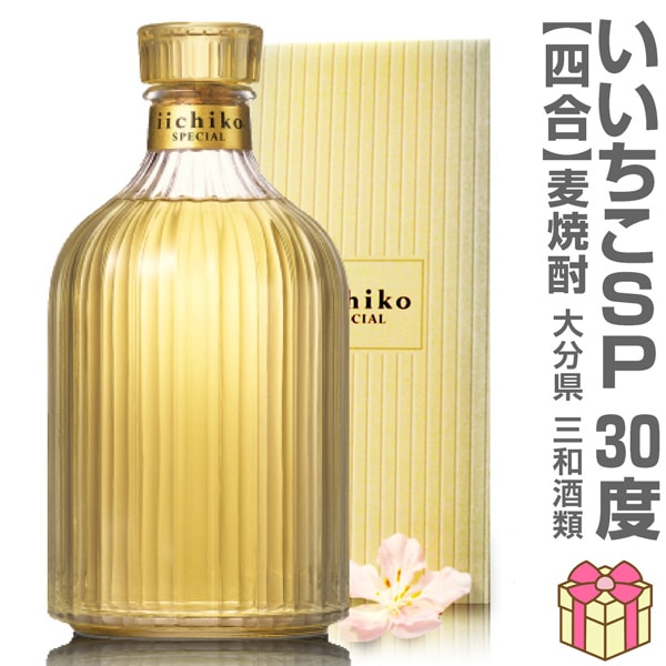 本格麦焼酎３０度いいちこスペシャル ４本セット いいちこ 送料無料 いいちこスペシャル カートン入り 専用バック付 30