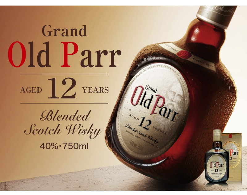 (ウイスキー) オールドパー 12年 ブレンデッド スコッチウイスキー 40% 750ml 箱付 (英国) (ギフト包装可)