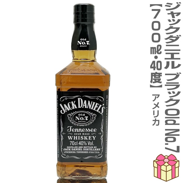 �ڥ����������ۥ���å����˥��� �֥�å� Old No.7 �ƥͥ������������� 40�� 700ml Ȣ̵ (�ƹ�)