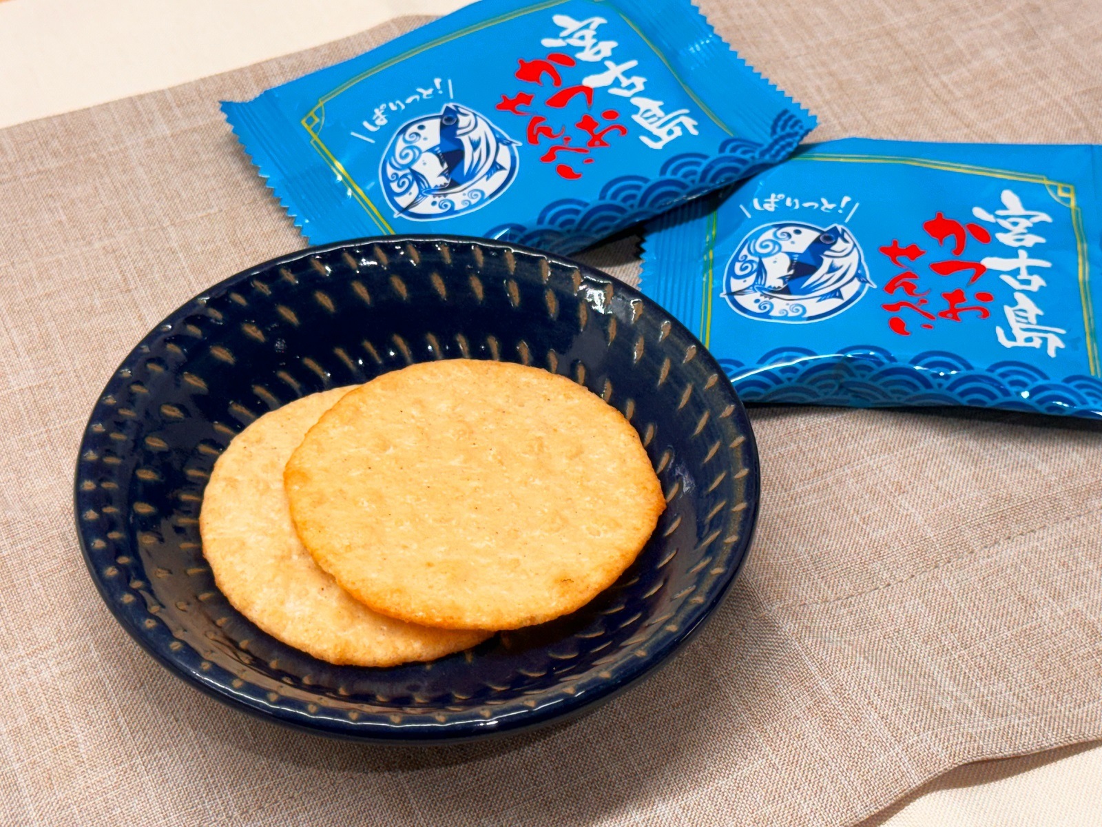 宮古島かつおせんべい