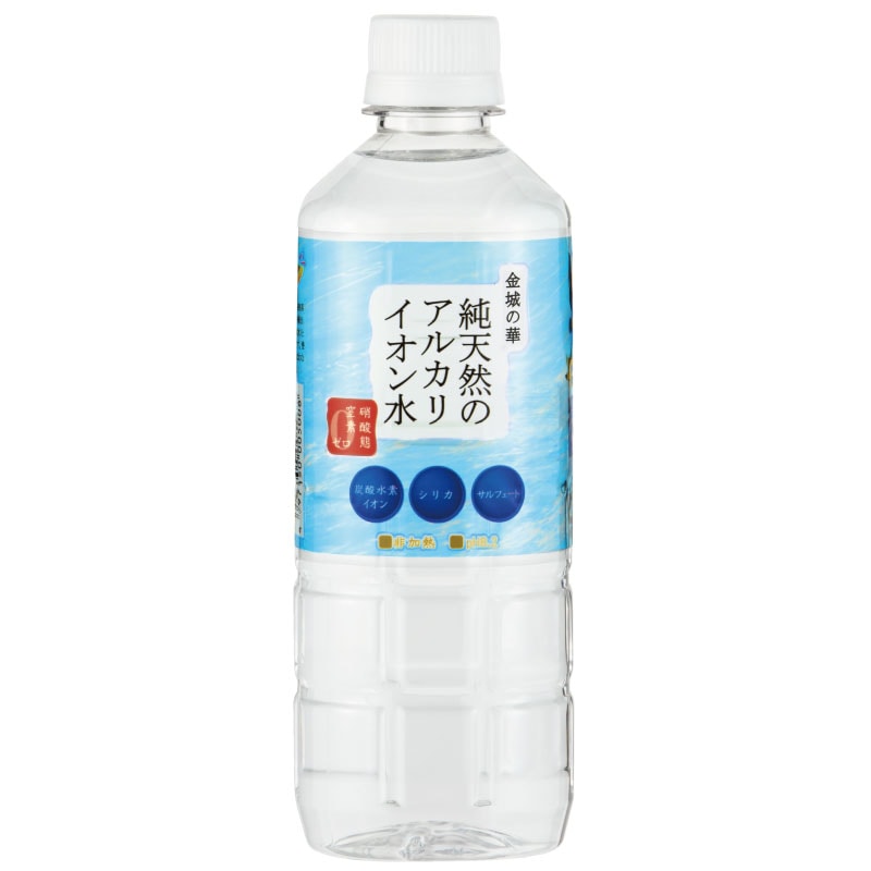 ★お取り寄せ★【24本セット】純天然のアルカリイオン水 島根・金城の華 500mL
