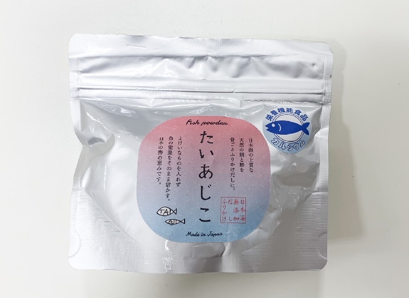 【栄養機能食品】ふりかけだし「たいあじこ」（100ｇ）