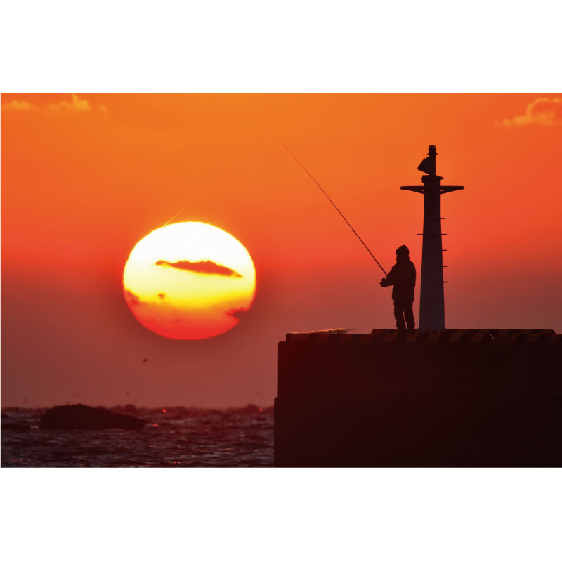 ポストカード（でっかい夕陽が見られるまち・瀬戸ヶ島） | 雑貨 | 浜田