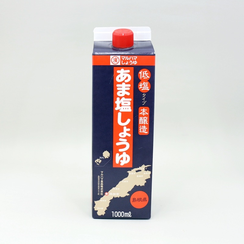 ★お取り寄せ★あま塩しょうゆ　1.0L（マルハマ食品）