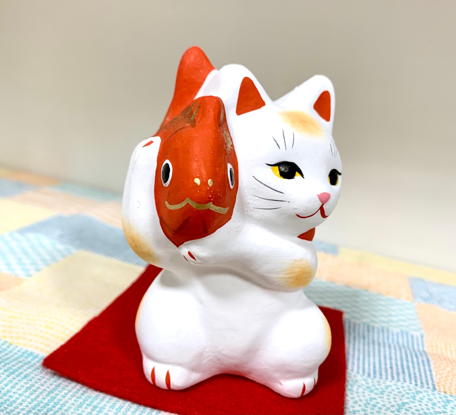 ☆お取り寄せ☆土人形招き猫・たいかつぎくん | すべての商品 | 浜田市