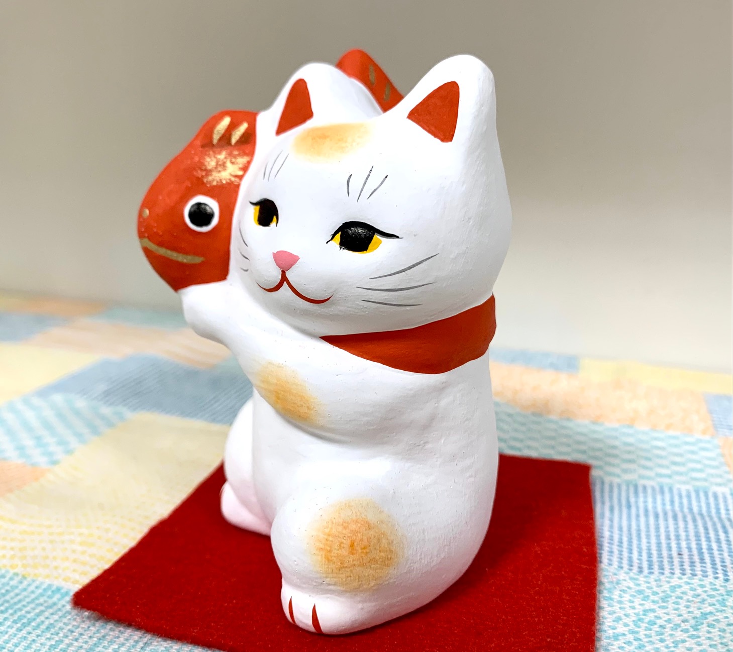 ☆お取り寄せ☆土人形招き猫・たいかつぎくん | すべての商品 | 浜田市