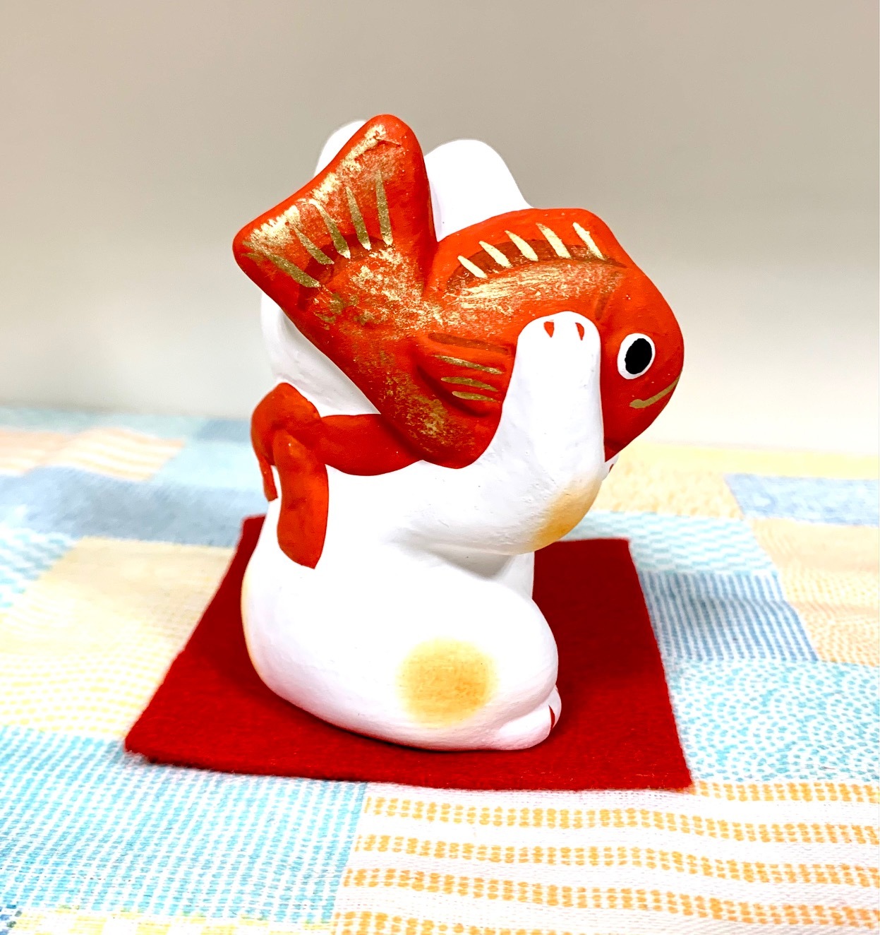 ☆お取り寄せ☆土人形招き猫・たいかつぎくん | すべての商品 | 浜田市