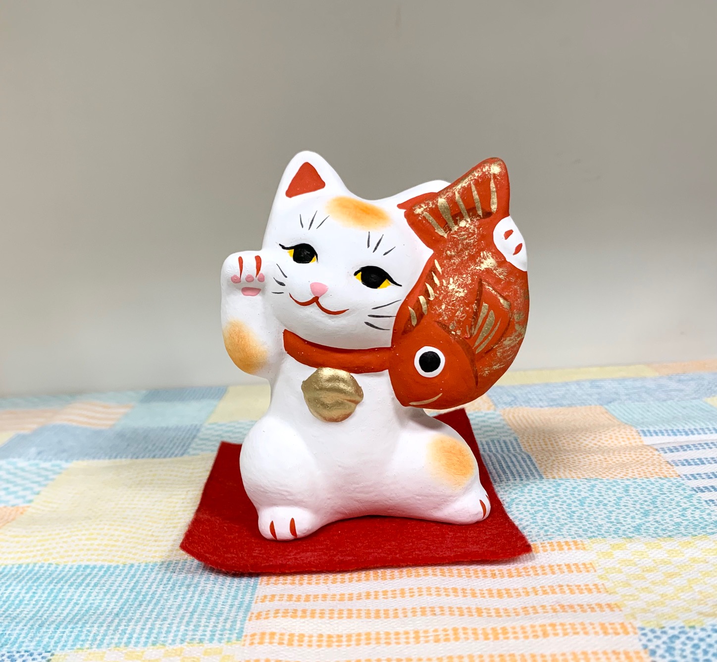 ☆お取り寄せ☆土人形招き猫・たいもちくん | すべての商品 | 浜田市