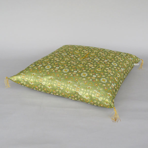 【座布団】 金襴座布団 飛鳥花かずら 利休