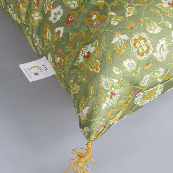 【座布団】 金襴座布団 飛鳥花かずら 利休