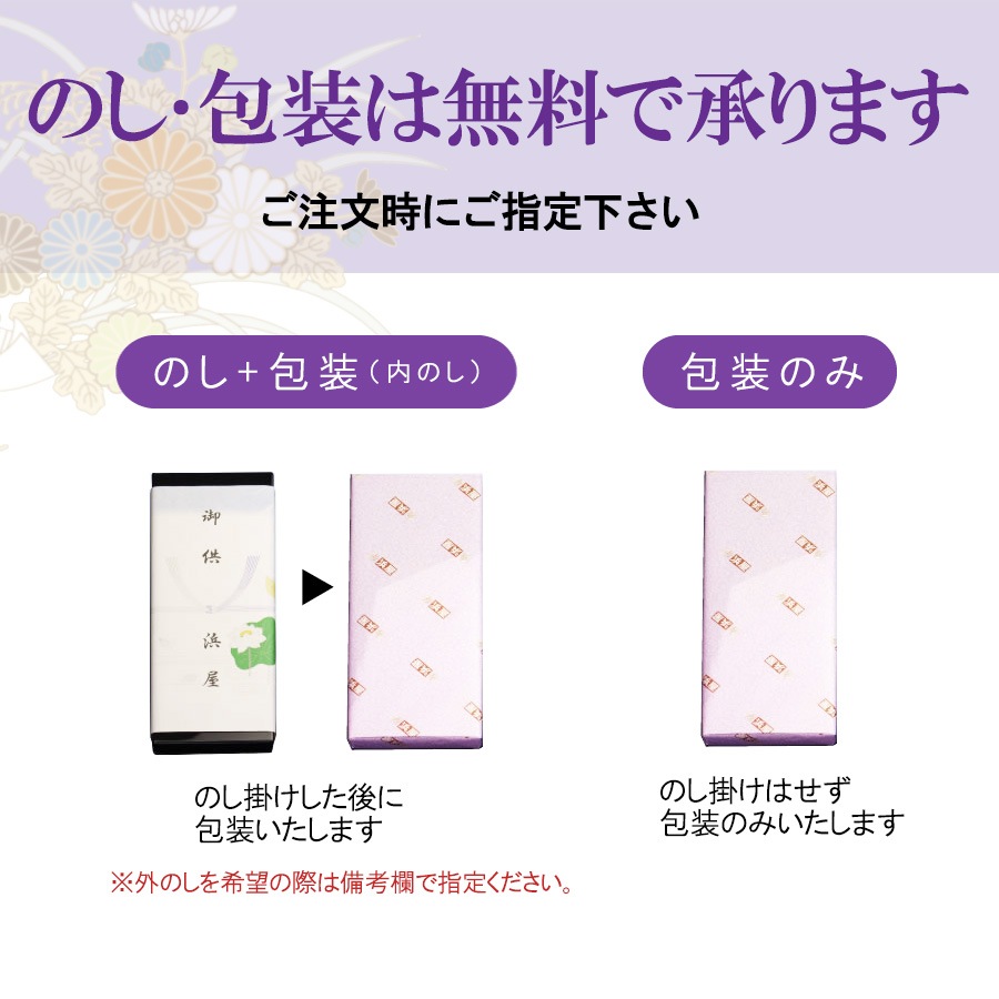 【進物線香】和響 和蝋燭花小路セット