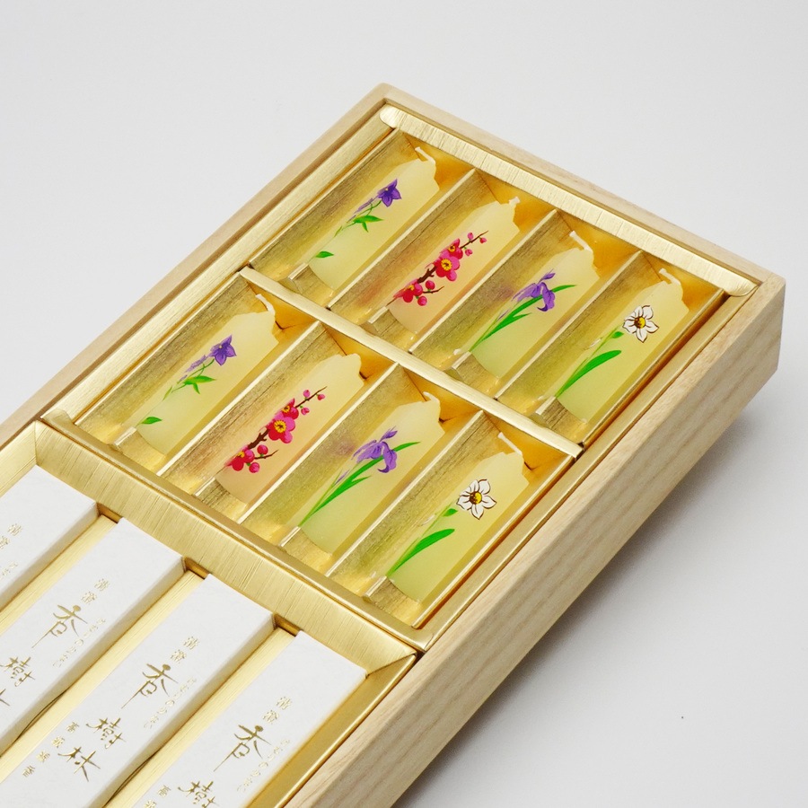 【進物線香】清澄香樹林夕霧二種香