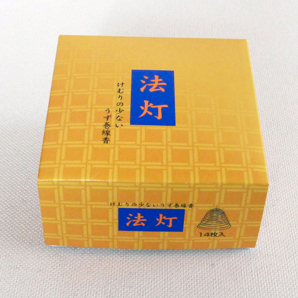 【巻線香】 新法灯 14巻入り