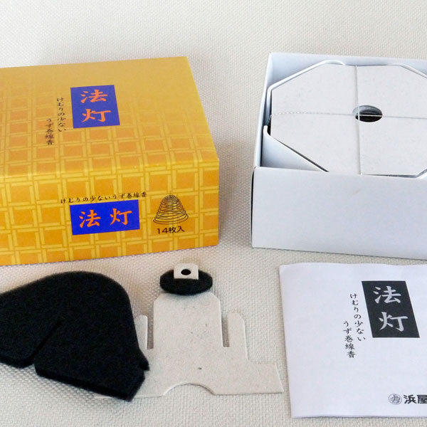 【巻線香】 新法灯 14巻入り