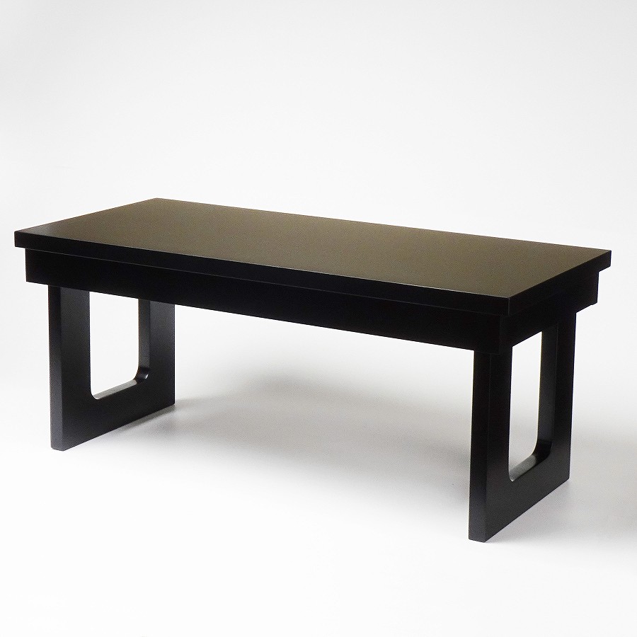 【お供え机】 折りたたみ 黒塗 20号