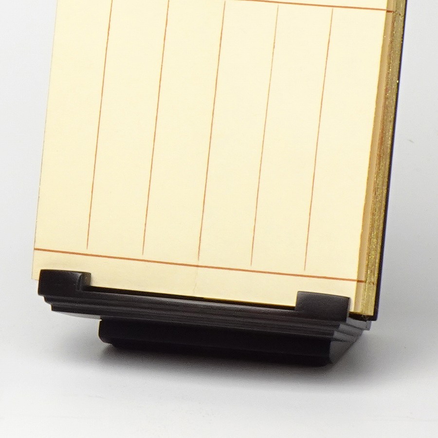 【過去帳台】 (背短) 黒檀 河邦 (3~3.5寸)