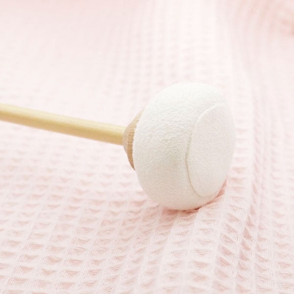 【バイ】 木魚バイ 藤柄（4寸用）