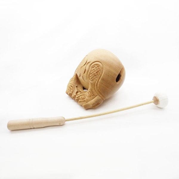 バイ】 木魚バイ 藤柄（4寸用） | 木魚・木柾・鉦吾 | お仏壇の浜屋