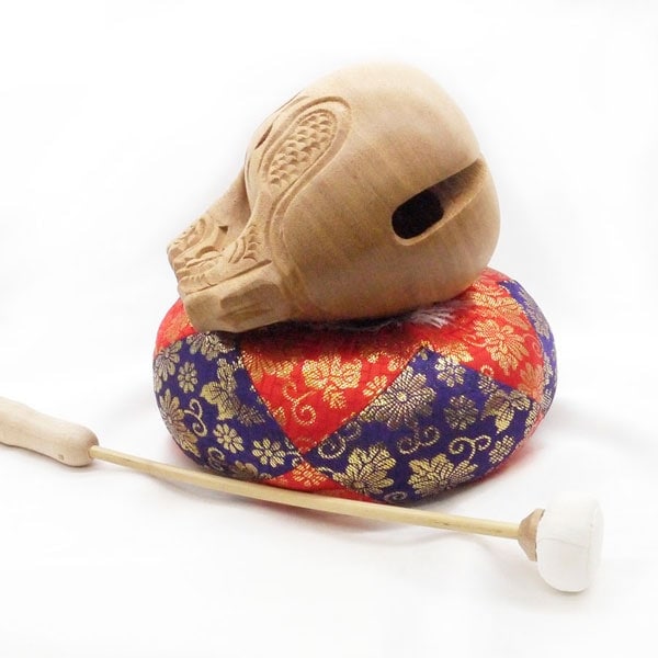 バイ】 木魚バイ 藤柄（4寸用） | 木魚・木柾・鉦吾 | お仏壇の浜屋