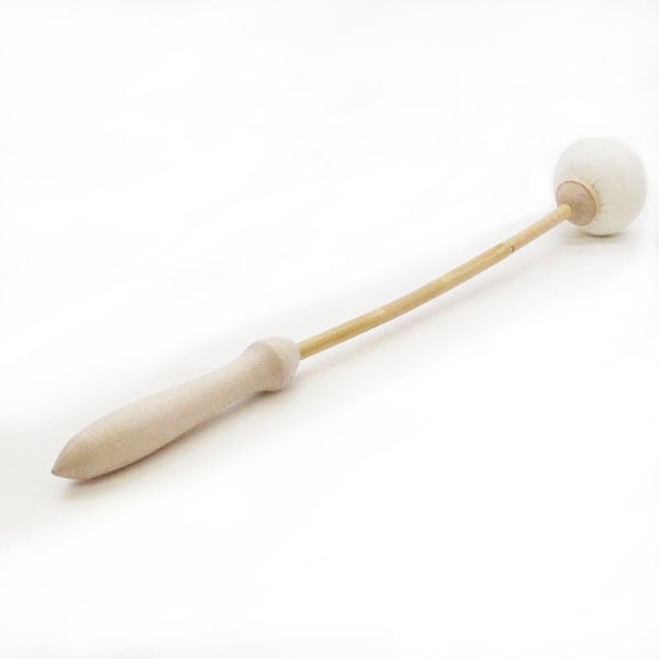 【バイ】 木魚バイ 藤柄（6寸用）