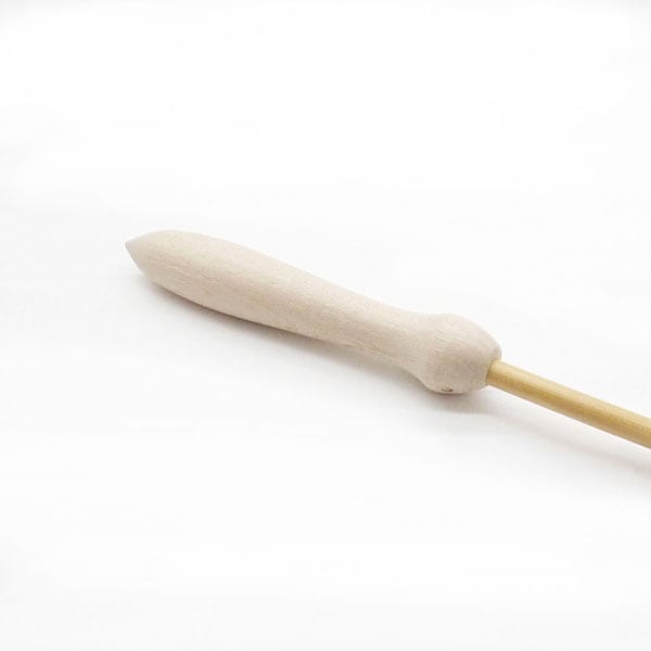 【バイ】 木魚バイ 藤柄（6寸用）