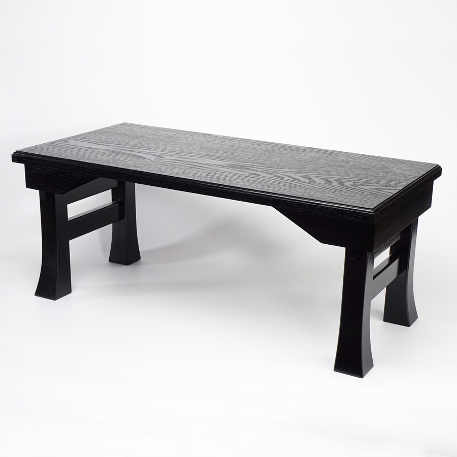 【お供え机】二月堂机 （総黒） 20号