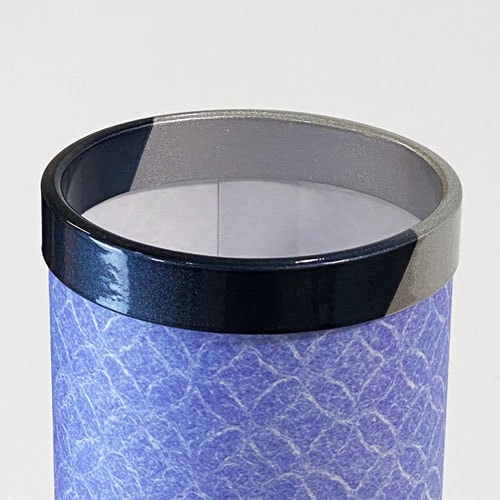 【モダン提灯】 いろは480 桔梗 光触媒 LEDレインボー 高さ47cm