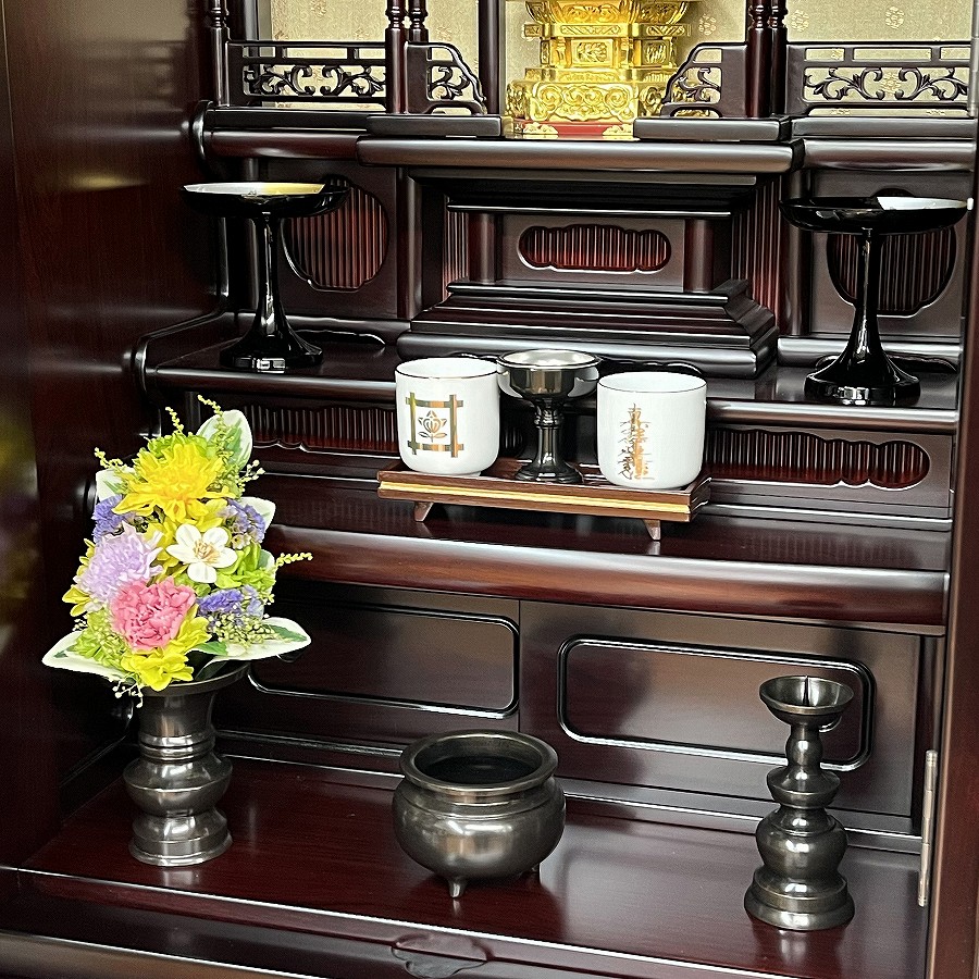 【湯呑】 瀬戸物 南無妙法蓮華経 (寸5~寸6)