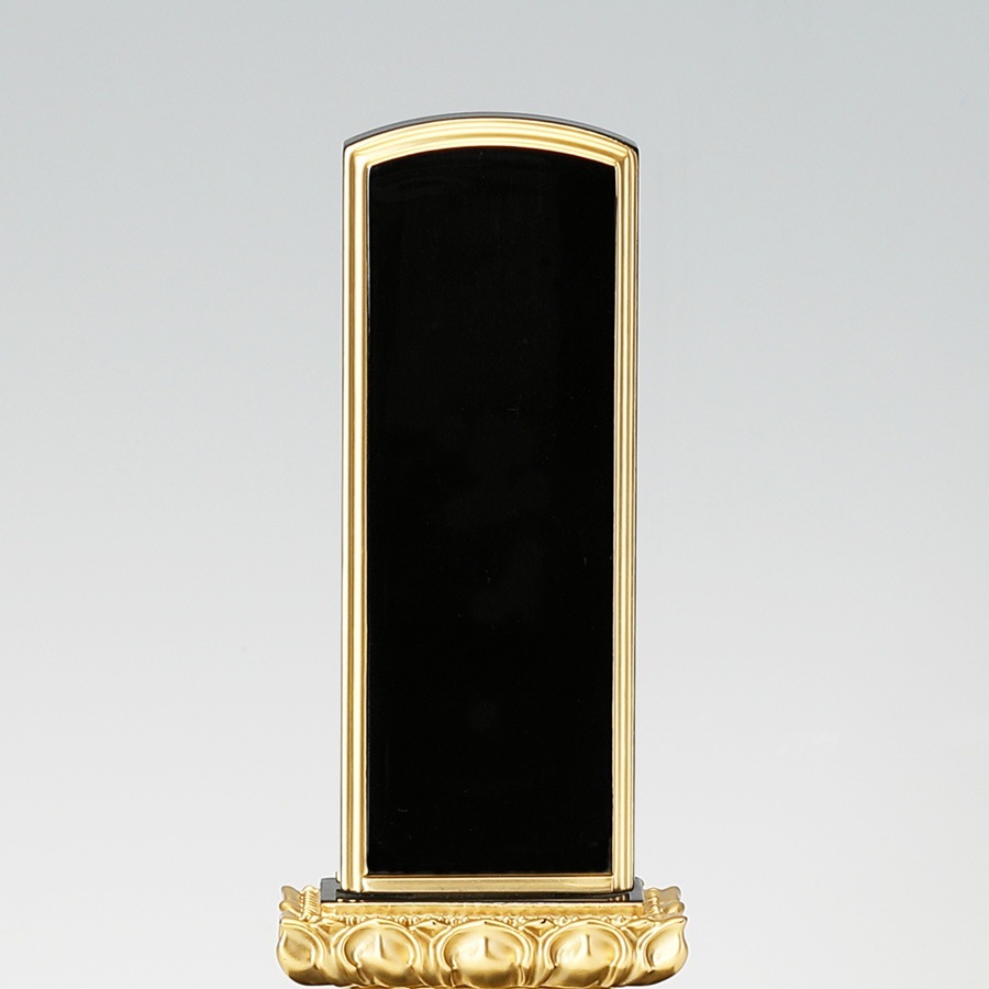 【位牌】 京中台面粉 文字彫1名込 3.5寸