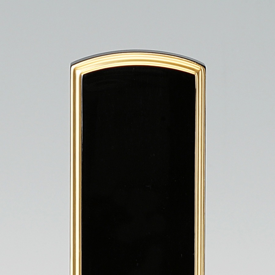 【位牌】 京中台面粉 文字彫1名込 3.5寸