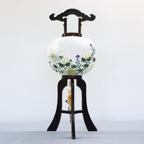 【伝統型提灯】 華翠 10号 木製（回転式）高さ82cm