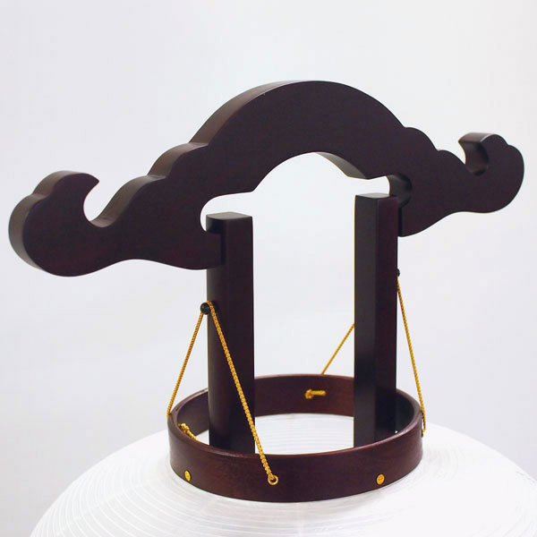 【伝統型提灯】 華翠 10号 木製（回転式）高さ82cm