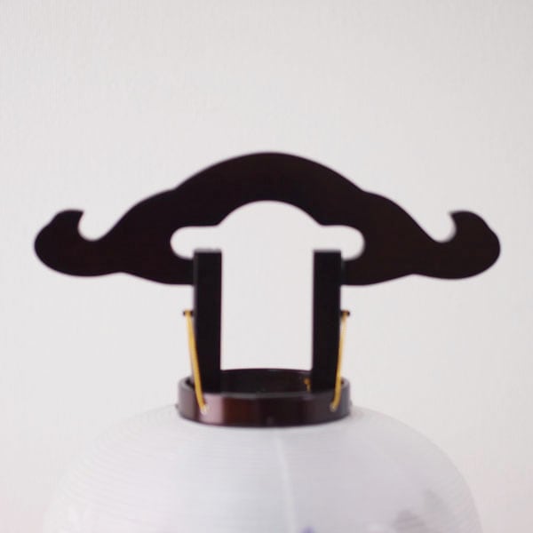 【伝統型提灯】 木製ブラウン色 9号 MG（回転式）高さ71cm