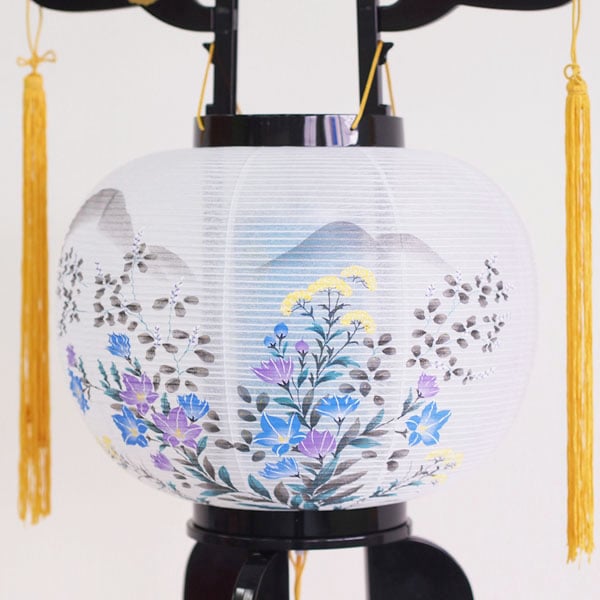 【伝統型提灯】 みさかPC （回転式）高さ74cm