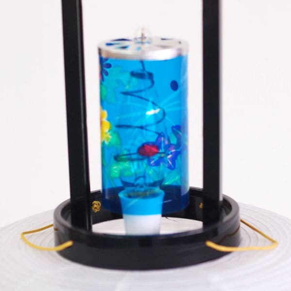 【伝統型提灯】 八幡PC (回転式)高さ70cm