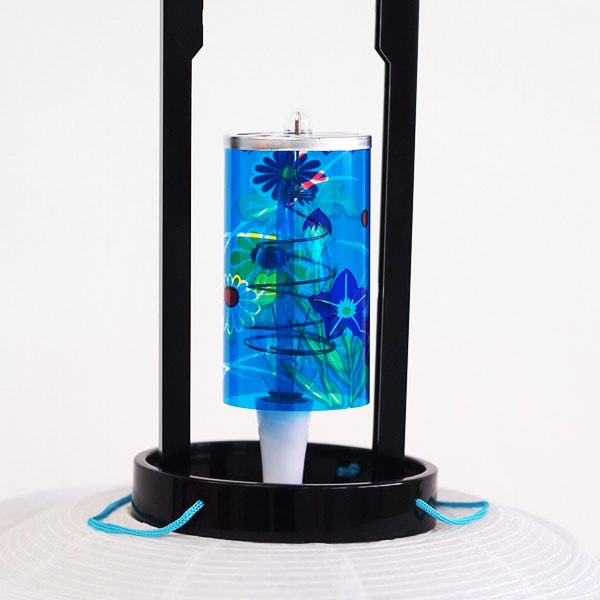 【伝統型提灯】 楓 8号PC 一対（回転式）高さ70cm