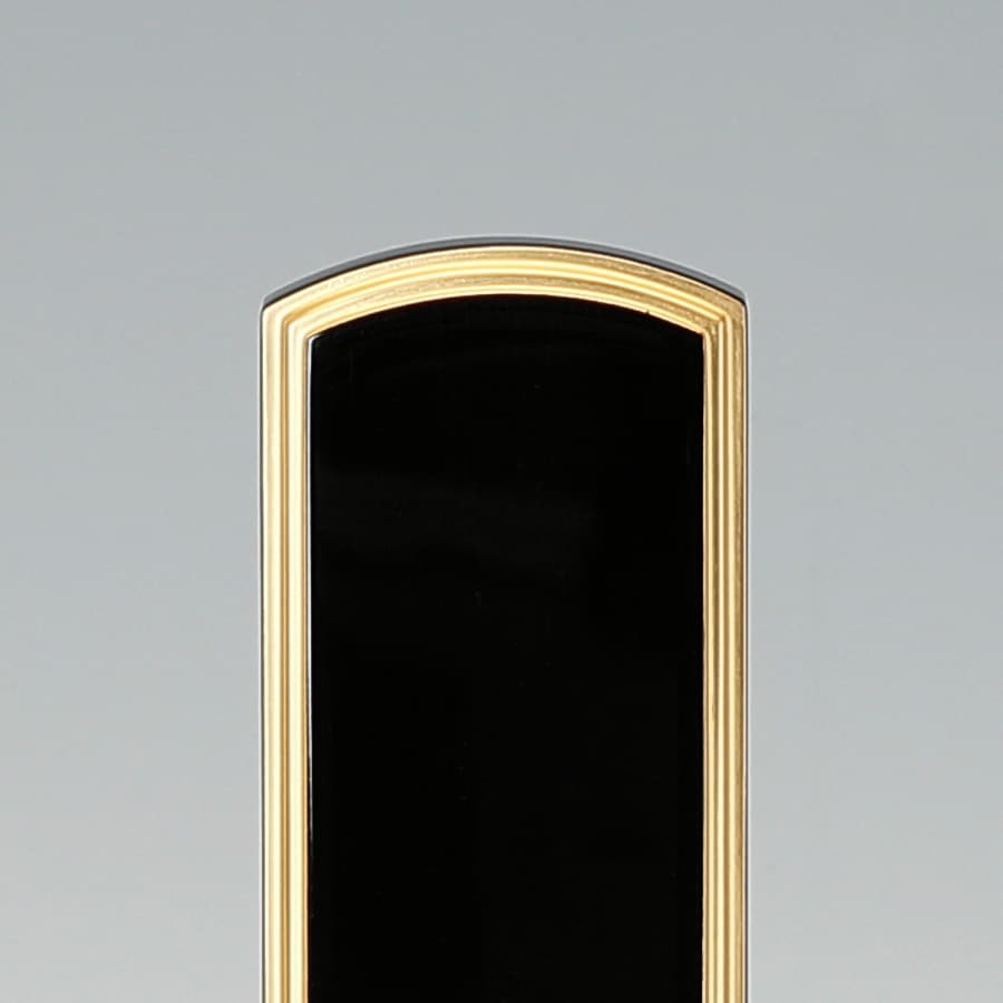 【位牌】 千倉座吹蓮華面粉 文字彫1名込 4.5寸