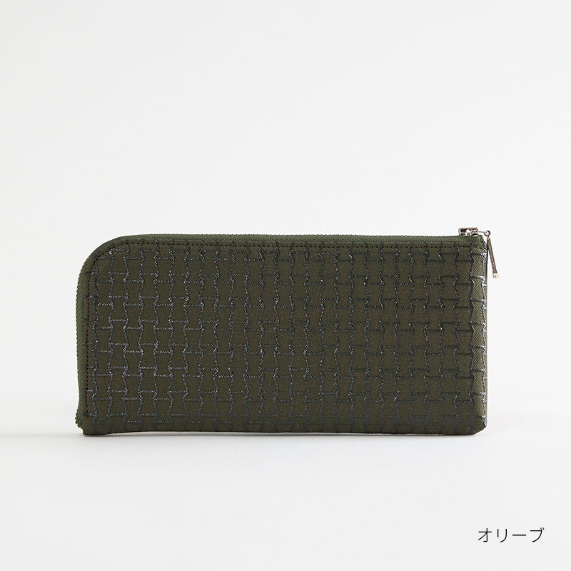 プリント長財布（Ｌファスナー）
