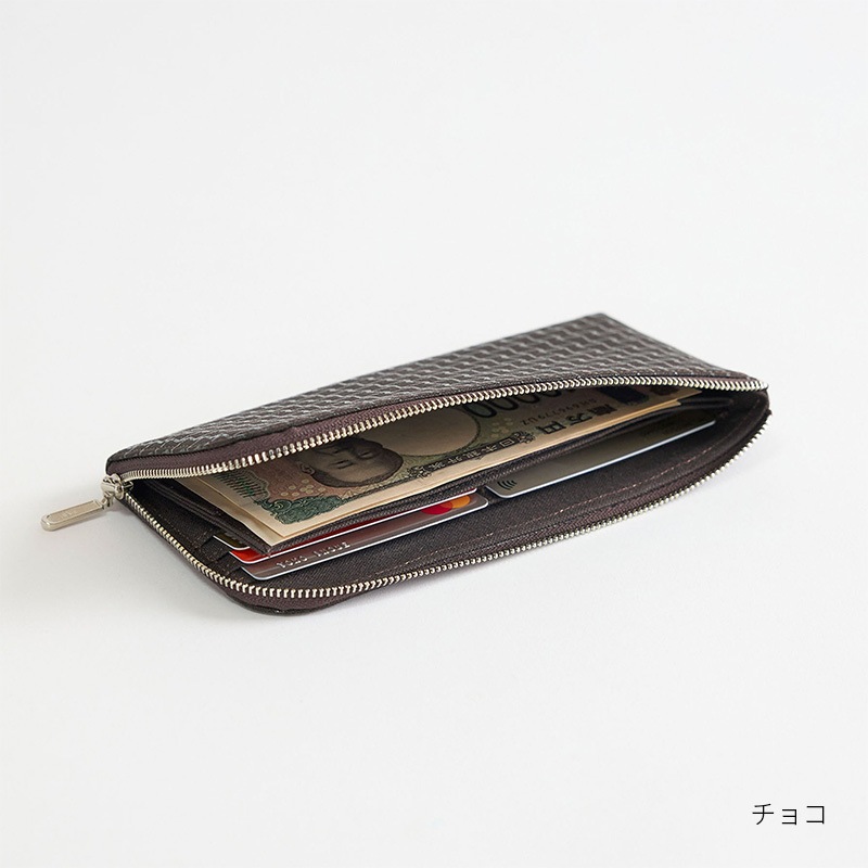 プリント長財布（Ｌファスナー）