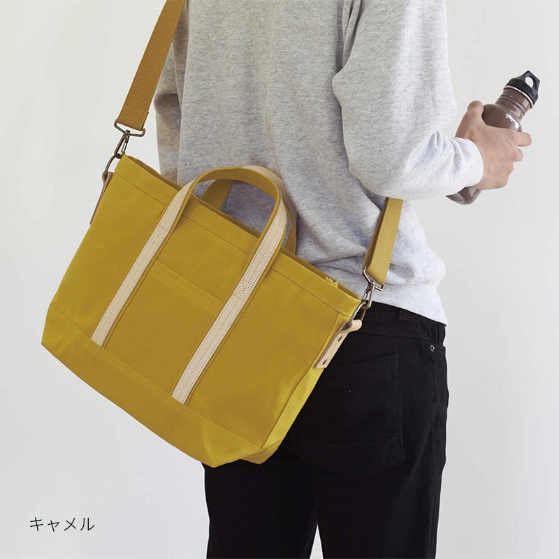 Earthハネ付きショルダートート TA-ER008 | すべての商品 | 倉敷帆布 