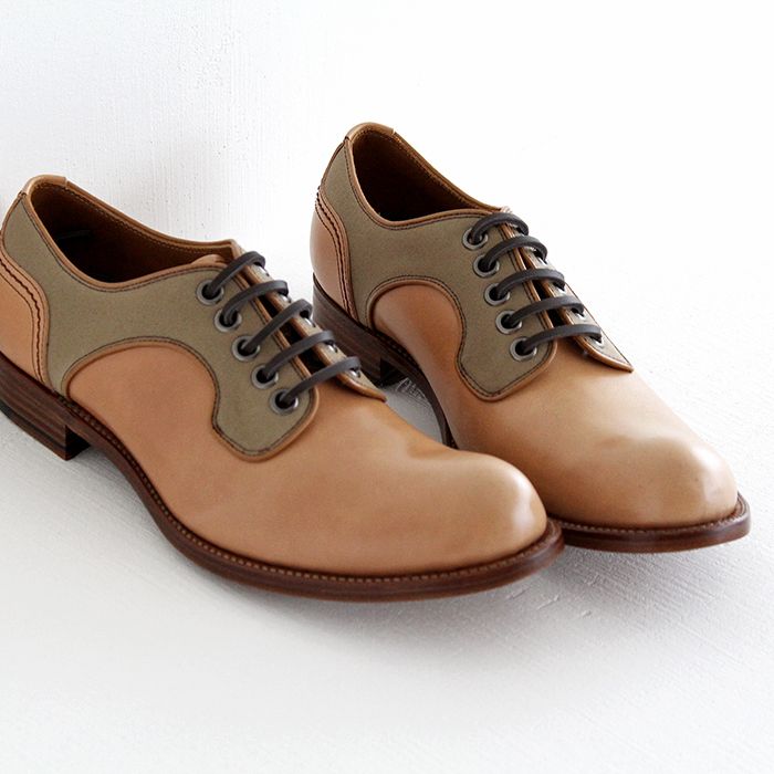 chausser ショセ ナチュラルコードバン　C-740 chausser ショセ ナチュラルコードバン プレーントゥレース
