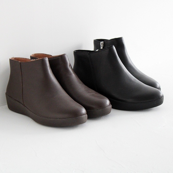 fitflop フィットフロップ SUMI LEATHER ANKLE BOOTS スミ レザー