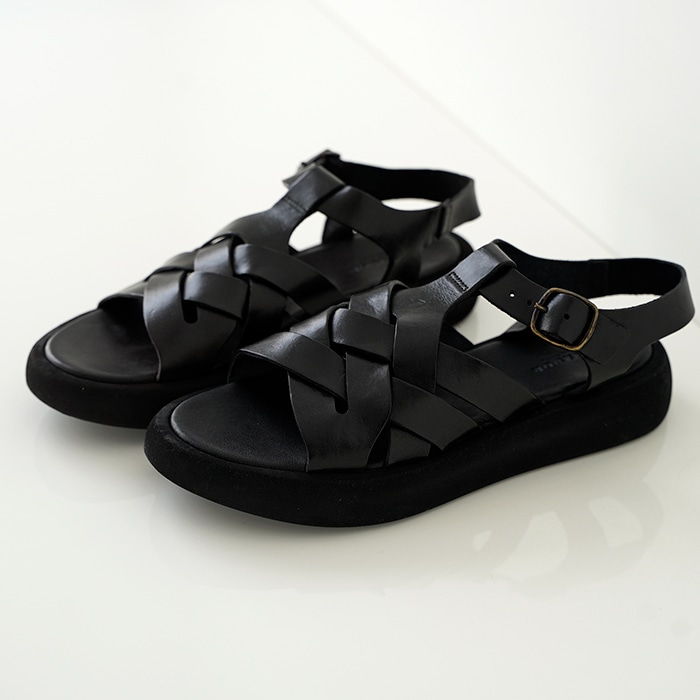 VERSACE メドゥーサ Tストラップレザーフリップフロップサンダル BRADOR ブラドール レザー Tストラップ サンダル 85-828