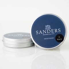 【ネコポスでお届け】Sanders サンダース SHOE POLISH レザー クリームワックス ガラスレザー ポリッシュドレザー シューケア用品