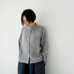 evam eva リネンのシャツブラウス evam eva｜ladies',tops