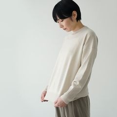 evam eva エヴァムエヴァ wool pullover ウール プルオーバー E263K065 ニット